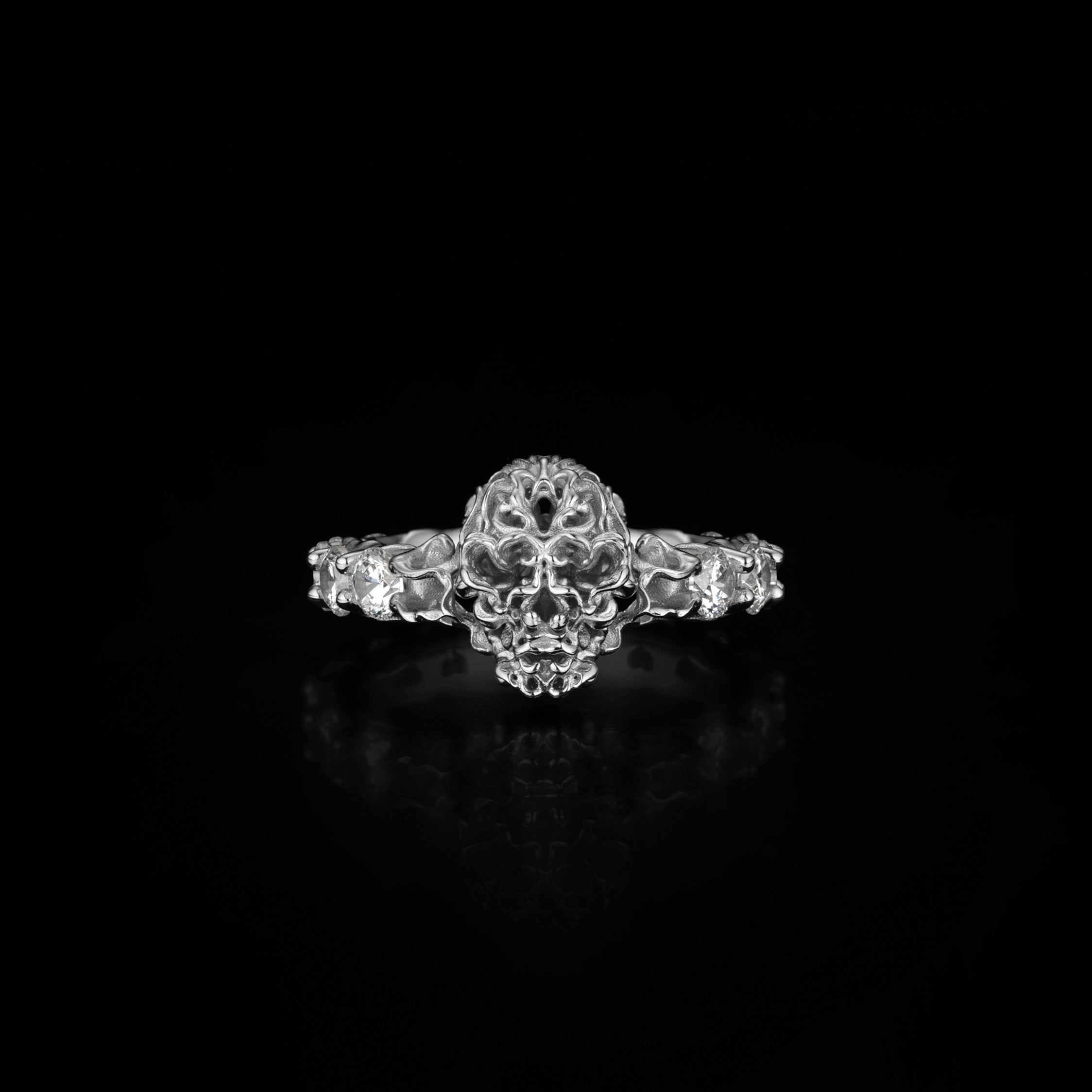 RANDOM(ランダム)SKULLRING ZIRCONIA　ランダムスカル RANDOM(ランダム)SKULLRING ZIRCONIA ランダムスカル