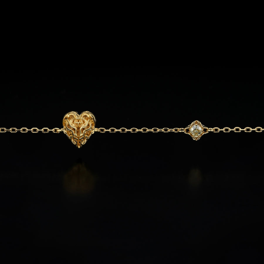 Aspiring Heart Bracelet · 18K Gold Vermeil