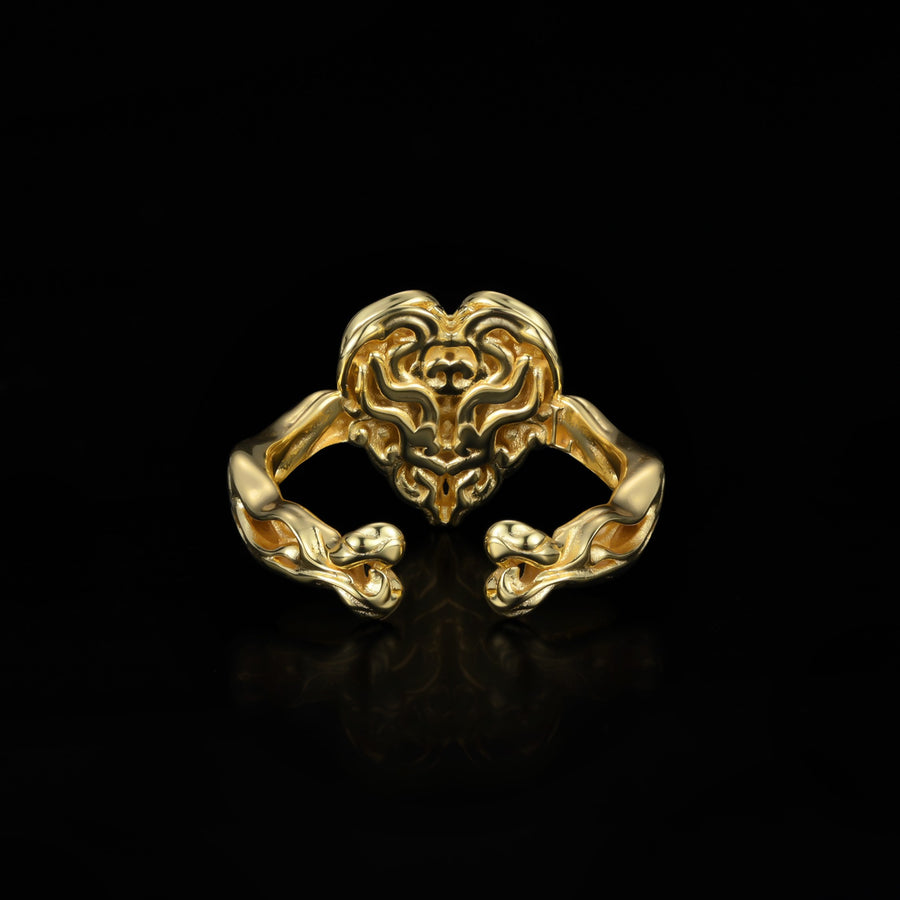 Aspiring Heart Ring · 18K Gold Vermeil