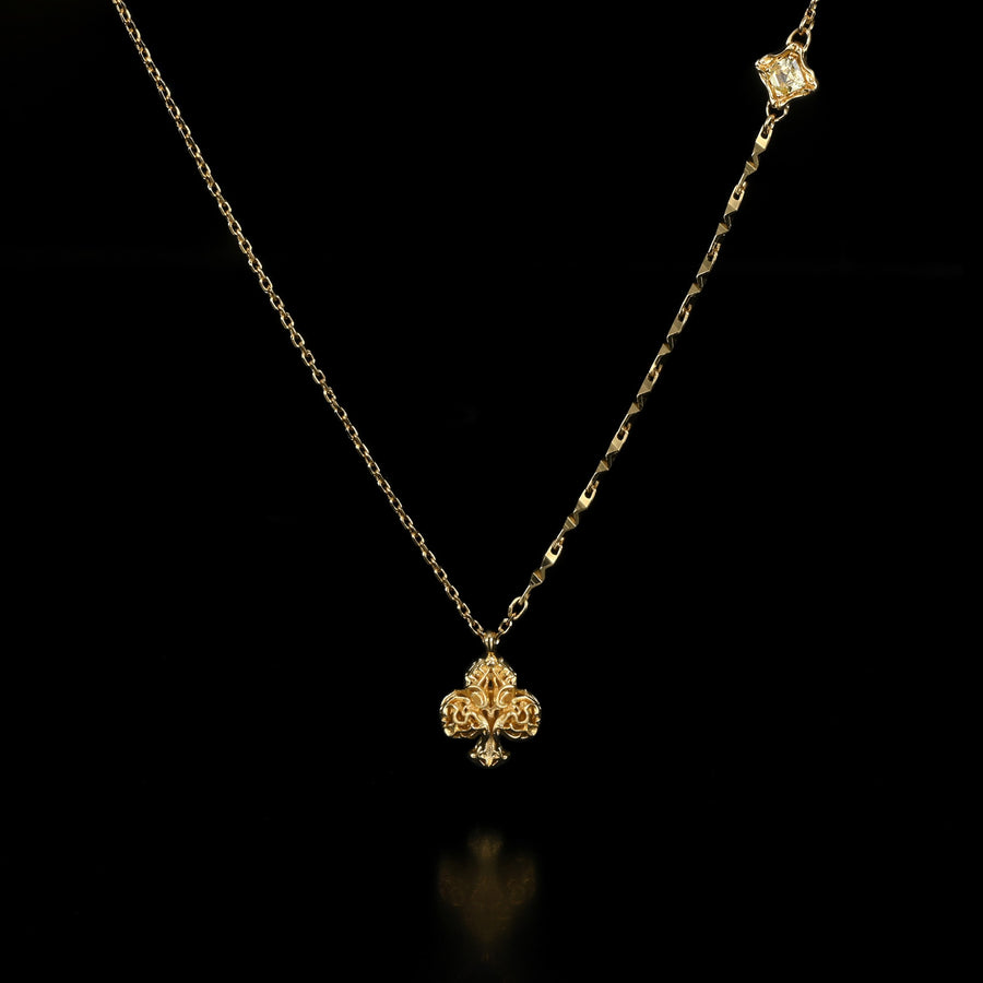 Mini Mysterious Club Necklace · 18K Gold Vermeil