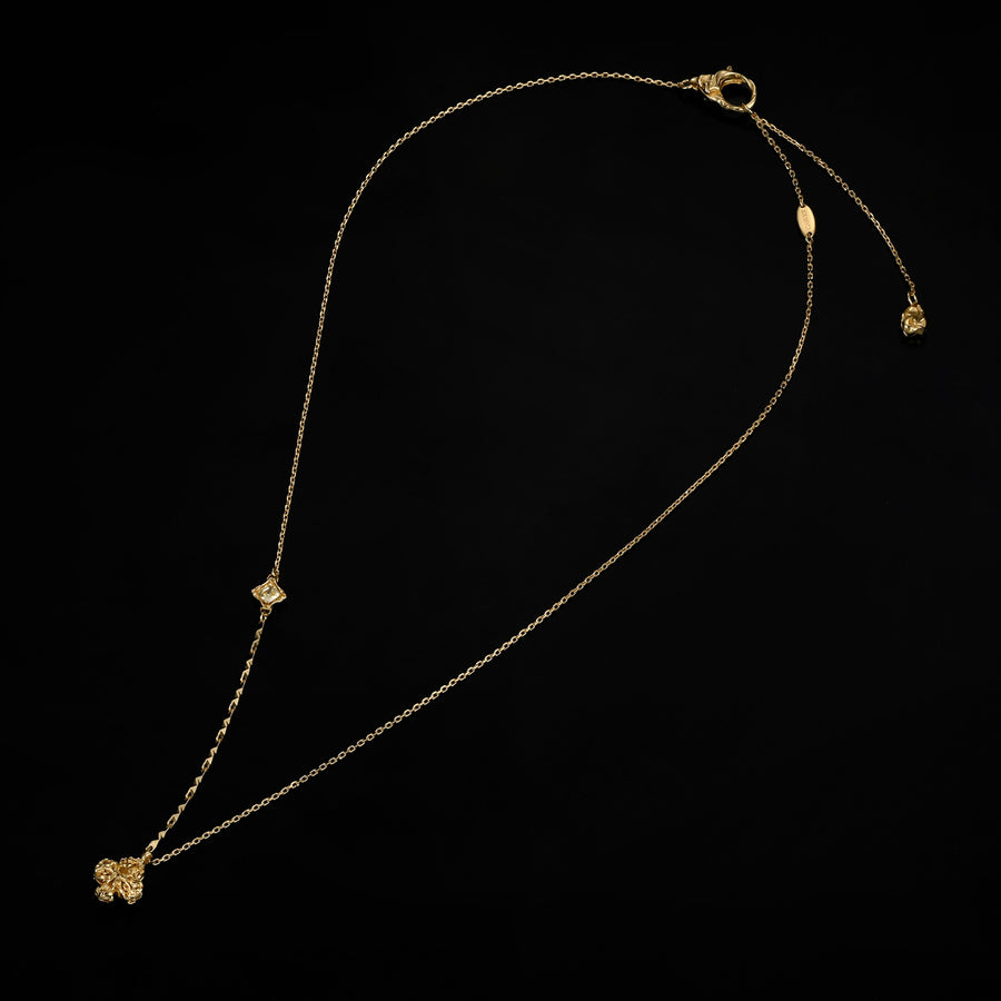 Mini Mysterious Club Necklace · 18K Gold Vermeil