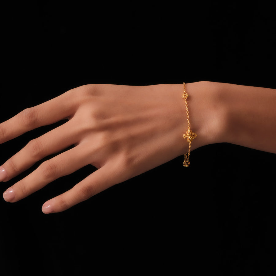 Mysterious Club Bracelet · 18K Gold Vermeil