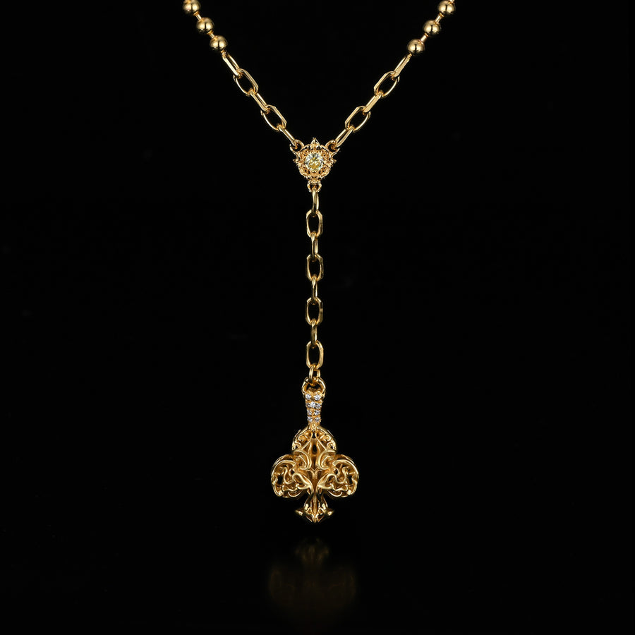 Mysterious Club Necklace · 18K Gold Vermeil