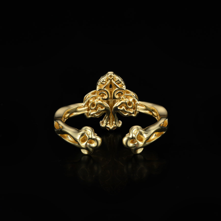 Mysterious Club Ring · 18K Gold Vermeil