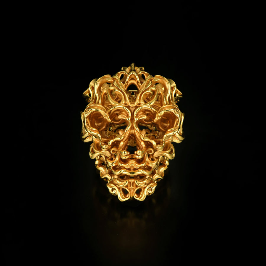 Skull Ring · 24K Gold Vermeil · Limited Edition