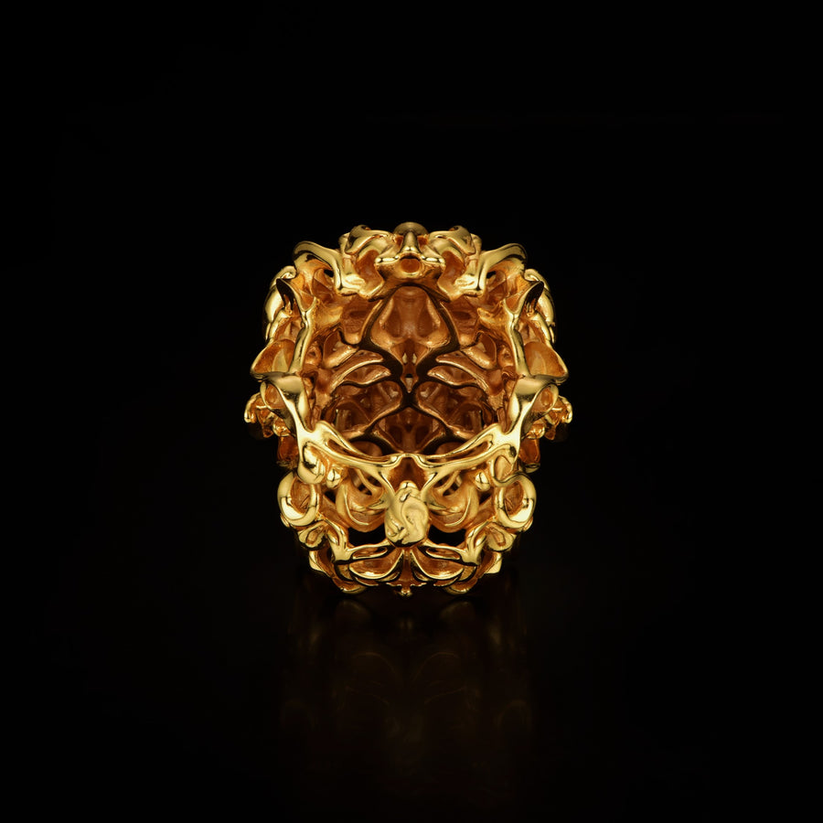 Skull Ring · 24K Gold Vermeil · Limited Edition