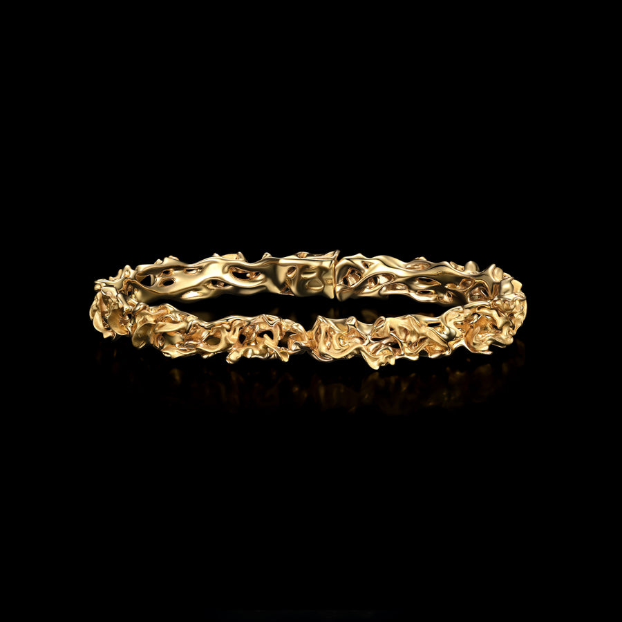 Tiger Stripe Bracelet · 18K & 24K Gold Vermeil