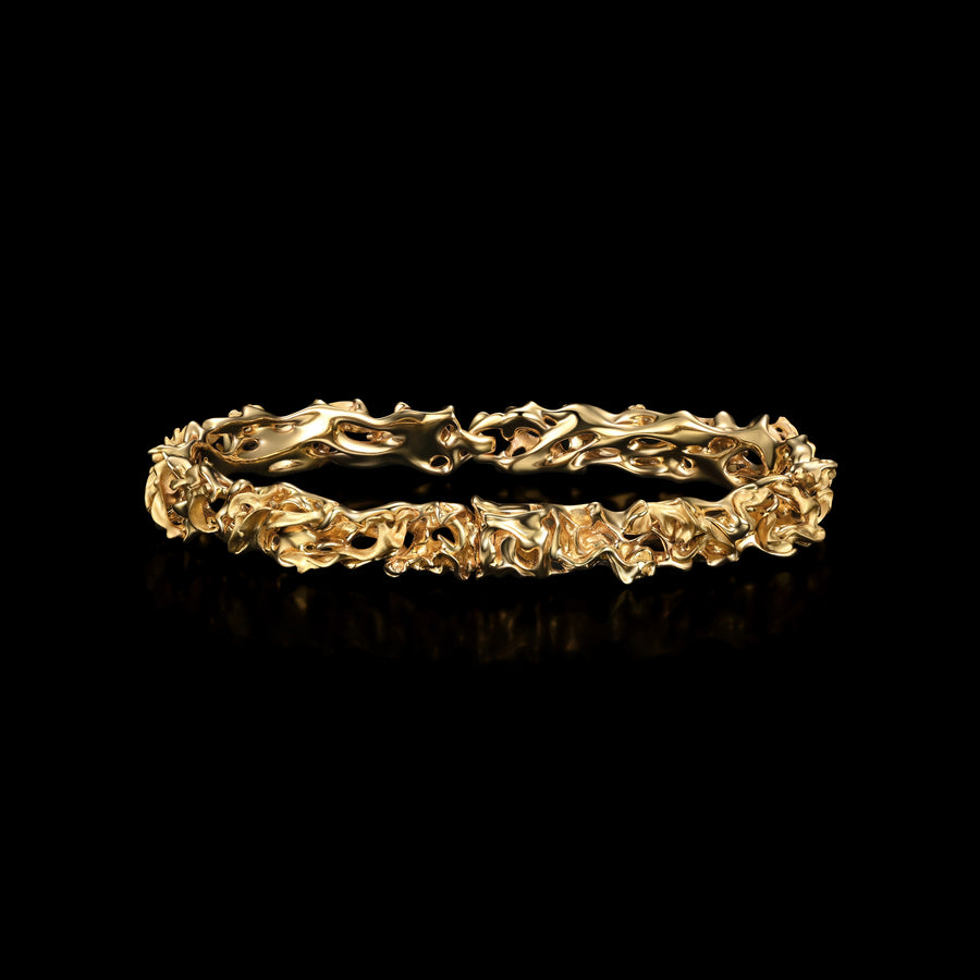 Tiger Stripe Bracelet · 18K & 24K Gold Vermeil